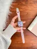 Correa de Reloj de Silicona con Lunares de Gelatina para Cintura Pequeña, Adecuada para Apple Watch Generaciones 1-12/Ultra3/Se3