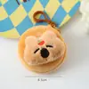 Bolsa de Monedas de Peluche de Capibara para Niños, Linda Mini Bolsa Portátil para Guardar Auriculares, Muñeco Colgante de Caricatura de Capibara