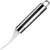 Faca de linha de camarão totalmente em aço, linha de camarão multifuncional, utensílios de cozinha para descascar camarão, faca eliminadora de linha, empacotador