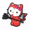 Nuevos Zapatos de Cueva de Halloween Decorativos Dibujos Animados Lindos Zapatos de Hello Kitty Hebilla de Zapato de Flor Especial Transfronterizo de Amazon Para en stock