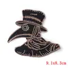 Oferta Especial de Amazon para Pegatinas de Tela de Doctor de la Peste de Dibujos Animados Bordadas por Computadora DIY Accesorios para Chaqueta de Mezclilla Pegatinas de Tela Bordadas