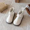 Botas Femininas Calçados Infantis 2026 Outono/Inverno Novo Estilo Botinhas de Bebê Botas Martin Princesa Botas Individuais Estilosas para Crianças Pequenas e Crianças