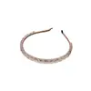 Diadema de Flor de Cuatro Hojas de Cristal para Mujer Diadema Mori Hecha a Mano de Alta Gama Tocado para Salir Estilo Hada Celebridad de Internet Nuevo 2025