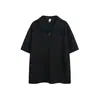 Camisa Polo Retro Simple Estilo Old Money para Hombre Camiseta Holgada y Elegante Verano Nuevo Estilo Cuello Solapa Manga Corta Ht1005