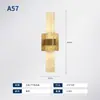 Arandela de cristal com bolhas, luminária de parede de luxo leve para sala de estar, fundo de TV, luminária decorativa com toque de alta qualidade, adequada para corredor, quarto e iluminação de cabeceira