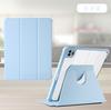 Nueva funda protectora para iPadPro2024 Air 456 giratoria 11 pantalla vertical 1310.212.9 funda de cuero plegable en tres partes
