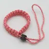 Pulsera de Supervivencia para Exteriores Cámara en la Muñeca Cuerda Trenzada de Paracord Colgante Pulsera Trenzada Universal de Paracord para la Muñeca