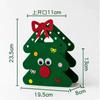 Atacado Bolsa de Maçã de Feltro de Natal Véspera de Natal Bolsa Portátil de Feltro Decoração de Doces Bolsa de Presente de Tecido de Feltro Personalização