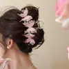 Clip Inteligente de Mariposa Super Hada para Mujer, Clip de Tiburón de Alta Gama, Horquilla Dulce y Linda para Parte Posterior de la Cabeza, Nuevos Accesorios para el Cabello 2024