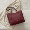 Bolso cubo, gran capacidad, bolso popular para mujer, nuevo bolso tote de moda, moderno y versátil, bolso de hombro casual para el día a día