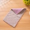 Estropajo de Terciopelo Coral, Paño de Cocina, Paño de Cocina, Trapo de Limpieza para el Hogar, Duradero y Absorbente