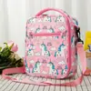 Bolsa Cruzada Isotérmica de Unicornio Más Vendida de Amazon para Niños, Bolsa de Almuerzo Cruzada Grande Estampada para Estudiantes