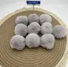 Bolas de Pelo Sintético, Bolas de Felpa de Colores, Accesorios para Ropa y Sombreros Hechos a Mano para DIY, Venta al por Mayor de Bolas de Pelo