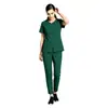 Novo Uniforme Médico de Manga Curta Transfronteiriço, Uniformes de Centro Cirúrgico para Pacientes Ambulatoriais de Hospital, Uniformes Médicos Duráveis para Especialidades Orais