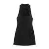 Vestido Mini Ajustado con Abertura de Moda Verano 2026 para Mujer Estilo Europeo y Americano 7806777