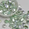 Dingyi Lengyue ABS Galvanizado Pérola de Imitação Duas Cores Barroco Estrela de Cinco Pontas Irregular Contas Soltas Pulseira DIY Acessórios de Joias