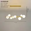 Novo Design Moderno Famoso na Internet Luminária de Teto para Sala de Jantar Nórdica Moderna Minimalista Mesa de Jantar de Alto Padrão Luminária Pendente Criativa para Bar