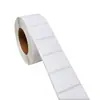 Papel para Etiqueta Térmica 30*20*1100 Folhas/Rolo Versão Horizontal Papel de Impressão Três-Provas Papel Térmico para Código de Barras Autoadesivo