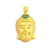 Pingente de Cabeça de Guanyin de Jadeíta de Grau A Natural Guan Yu Colar de Bodhisattva de Jade Água Azul Transmissão Ao Vivo Templo Atacado S5062407