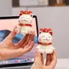 Enfeite Gato da Sorte Criativo Fofo Decoração de Mesa Presente para Mesa de Escritório Presente Gatinho Inspirador para Colegas Novo