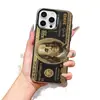 Diseño de Billete de Dólar Personalizado Adecuado para Funda de Teléfono Apple 17 iPhone 16 Nuevo Modelo 15Pro Estilo Europeo y Americano 14Pro Transfronterizo 13