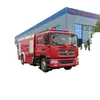 Suministro Directo de Fábrica Camión de Bomberos Tanque de Agua de Espuma de Doble Fila Dongfeng D9 de 8 Toneladas Camión de Bomberos de Rescate de Emergencia para Comunidad y Campus