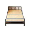 Sofá cama plegable, cama de madera maciza, cama individual para siesta, doble propósito, adecuado para apartamentos pequeños y casas de alquiler, cama sencilla, cama extra, nuevo modelo 2025