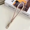Cordón para Teléfono Color Dopamina Llavero de Cámara Correa de Muñeca Anti-Pérdida Cuerda para Bolsa de Botella de Agua Cordón Corto Tejido
