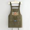 Delantal para Cocina, Hogar Anti-Suciedad Transpirable Delantal de Dibujos Animados con Estampado, Catering Especial Ropa de Trabajo de Moda para Hombres y Mujeres