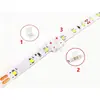 Conector sin soldadura para tira LED 3528 8mm hebilla sin soldadura placa a placa 2835 hebilla sin soldadura 2p