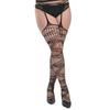 Medias de Talla Grande Transfronterizas, Medias de Ligero, Medias Negras Caladas, Liguero Sexy, Medias de Red para Mujer de Venta Caliente al por Mayor