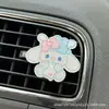 Decoración de Rejilla de Aire de Coche de Dibujos Animados de Acrílico Lindo Clip de Aromaterapia para Rejilla de Aire Adorno de Decoración Sanrio para Coche