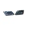 14 Tampa de farol de neblina dianteiro Qijun moldura de farol de neblina modificação adequada para Nissan Xinqijun farol anti-neblina lantejoulas decorativas