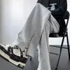 Otoño/Invierno 2026 Ropa Urbana Americana Estilo Funcional Pantalones Largos Rectos con Cordón Unisex Hip Hop Sueltos Versátiles Casuales