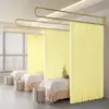 Soporte de Barra Larga en Forma de U de Hierro Forjado para Cortina Divisoria de Cama de Belleza para Centro de Bienestar y Salón de Belleza, Marco de Soporte para Cortina de Cama
