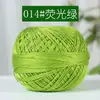 No. Hilo de Encaje de 7 Perlas, Algodón Puro, Tejer DIY Hecho a Mano, Hilo Fino Sedoso, Suéter Tejido a Mano con Ganchillo, Ovillo de Hilo Fino para Ganchillo