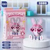 Compatible con Muñecas Le Cartoon, Kuromi, Cinnamoroll y Conejo My Melody Bloques de Construcción, Juguetes Educativos de Ensamblaje para Niños, Regalos de Caja Sorpresa
