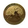 Insignia de medalla conmemorativa del Zodíaco Aniversario corporativo Medalla conmemorativa Artesanía de metal del Zodíaco Moneda conmemorativa