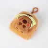 Bolsa de monedas de capibara de felpa de dibujos animados, linda muñeca de celebridad de Internet Ins, mini capibara para niños y estudiantes, billetera pequeña