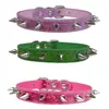 Coleira Punk com Rebites para Gato Filhote Corda de Tração Anti-Rasgo Coleira com Glitter Nova Corda para Cachorro