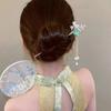 Nuevo pasador de pelo chino antiguo sensación de alta gama pasador de borla paso a paso accesorios Hanfu cheongsam pasador venta al por mayor directa de fábrica