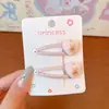 Nuevo Lindo Oso de Dibujos Animados Goma para el Cabello Infantil, Banda de Goma Pequeña de Alta Elasticidad Cuerda para el Cabello, Pinza BB con Forma de Corazón Pasador Accesorio para el Cabello