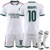 2627 Conjunto de Camisas 7 Vinicius C. Ronaldo Novo Real Madrid Casa Nº. 10 Camisa de Futebol Mbappe