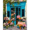 Pintura al Óleo Digital de Flor de Cerezo DIY Pintado a Mano Pintura Decorativa Escénica para Sala de Estar Popular Pintura de Compra Grupal ozon
