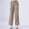 Pantalones Deportivos Pantalones Holgados de Pierna Ancha para Mujer para Correr de Secado Rápido Adelgazantes Ropa de Fitness Pantalones de Yoga Monos Transfronterizos