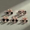 Clavos de Hueso de Oreja de Rosca de Plata S925, Joyería de Oreja Mini Compacta Geométrica de Corazón, Clavos de Oreja Que No Necesitan Quitarse al Dormir, Clavos de Hueso de Oreja