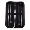Extractor de Acné al por Mayor Personalizado Fabricante Pinza Celular de Precisión Removedor de Puntos Negros Set de Agujas para Acné de Acero Inoxidable