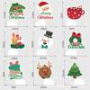 Feliz Navidad Decoraciones para Fiesta Temática Navideña Suministros Tarjeta de Navidad Adornos de Panal