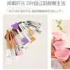 Brocha de Silicona para Mascarilla, Brocha Suave para Mascarilla, Brocha en Forma de Abanico para Ácido Frutal, Brocha de Maquillaje, Brocha de Belleza, Aplicador de Mascarilla de Barro, Herramienta de Belleza