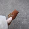Sapatilhas Quadradas Florais Vintage de Nicho 2026 Nova Coleção Primavera Estilo Mori Slip-On Planas Sapatos Femininos Feitos à Mão para Combinar com Saias